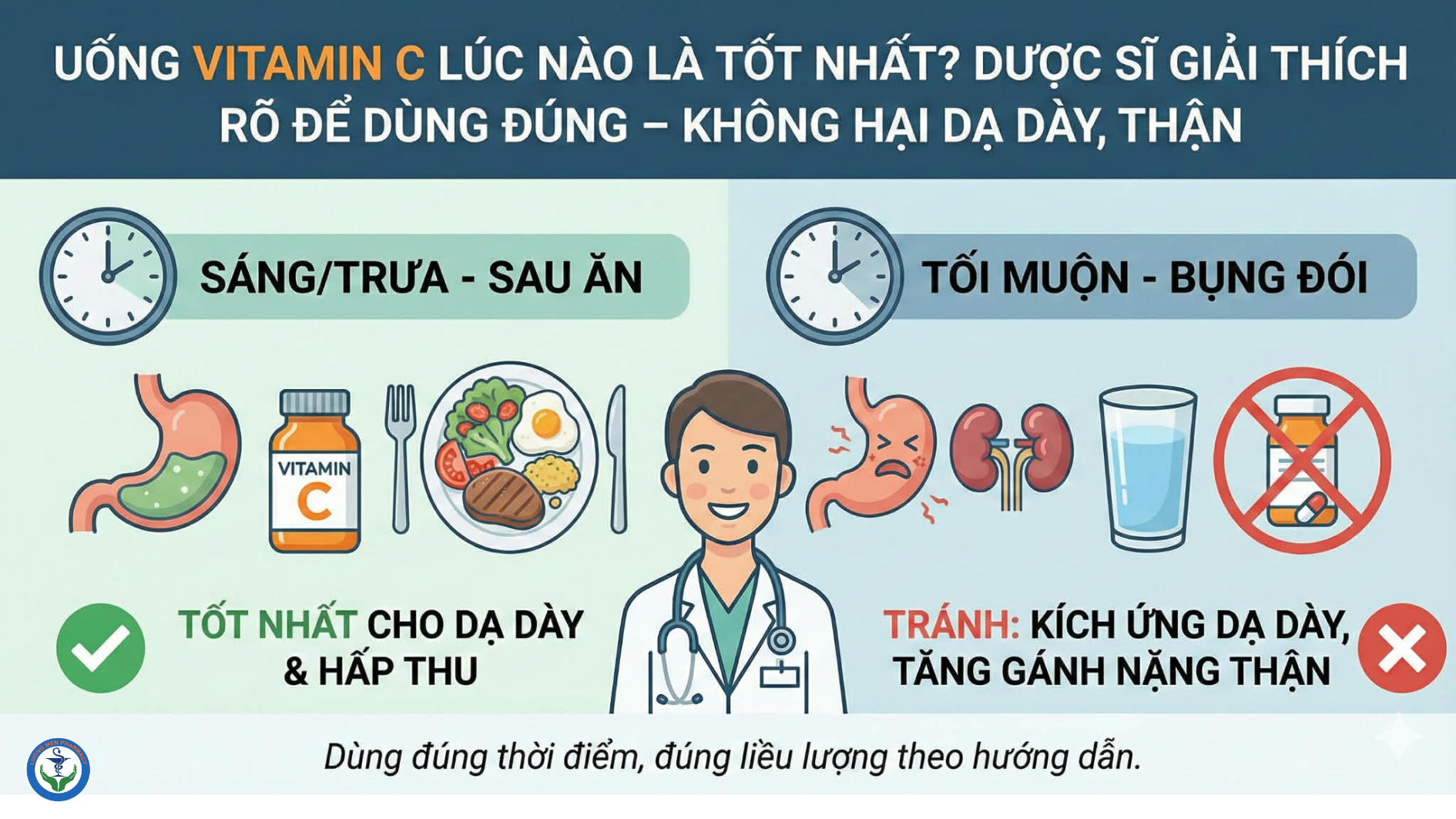 Uống Vitamin C Lúc Nào Là Tốt Nhất?